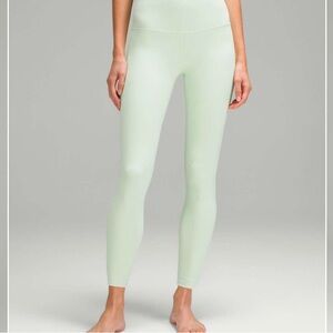 lululemon athletica Light Green Leggings
